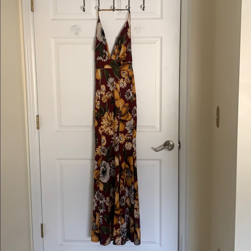 Sunflower sexy dress